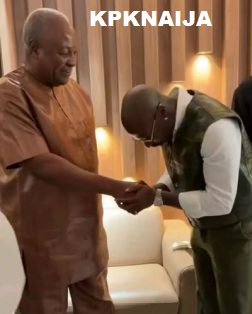 Asake Pays Courtesy Visit to Former President Mahama Following Sold-Out Accra Concert