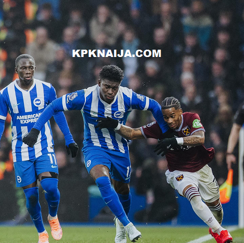 Brighton Forward Georginio Rutter's Last-Gasp Equaliser Stuns West Ham in Crucial 1-1 Premier League Draw
