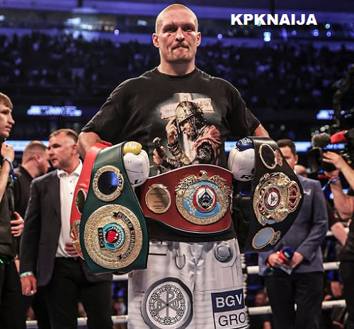 Heavyweight Solidarity: Usyk Rallies Behind Joshua After Road Mishap
