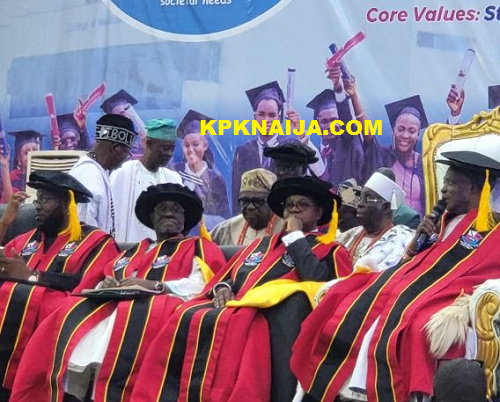 Lead City University Confers Honorary Doctorate on Olubadan Oba Ladoja and Former NLC President Sunmonu
