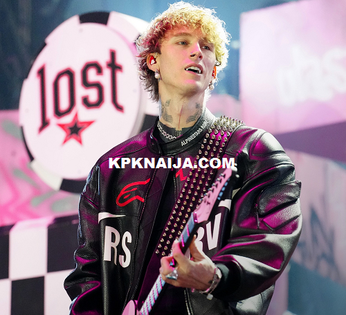 Machine Gun Kelly Causes Vegas Grand Prix Stir with Sex Life Jibe Amidst Megan Fox Relationship Speculation