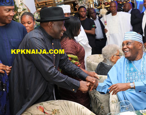 Nigerian Politics Update: Atiku Abubakar Pays Courtesy Visit to Goodluck Jonathan in Abuja