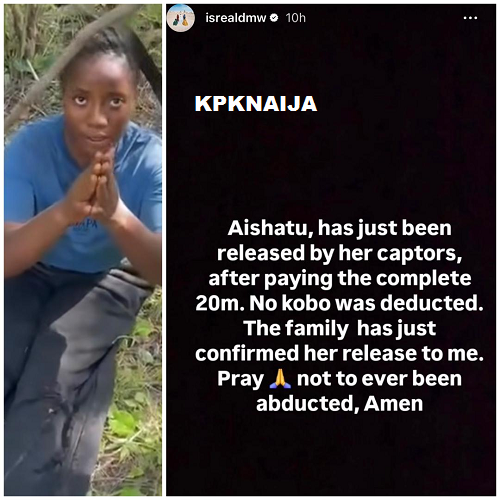 Tears of Joy in Edo as Abducted Lady Returns Home Safely
