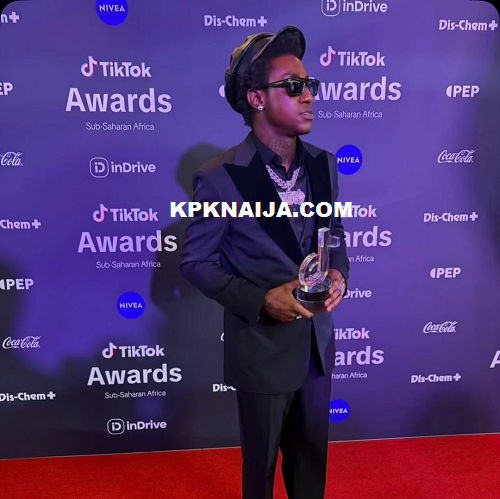 Viral Victory: Shallipopi Named TikTok's 2025 Artiste of the Year!